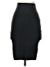 Wow Couture Solid Black Formal Skirt Size S - photo 1