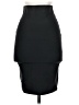 Wow Couture Solid Black Formal Skirt Size S - photo 2