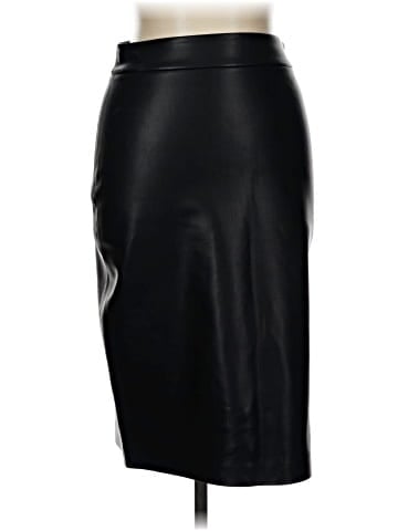 Susana Monaco Faux Leather Skirt (view 1)