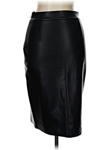Susana Monaco Faux Leather Skirt (view 2)