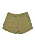 DASH Solid Green Khaki Shorts Size M - photo 1