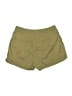 DASH Solid Green Khaki Shorts Size M - photo 2