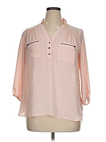 Hollywould 3/4 Sleeve Blouse (view 1)