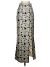 Philosofée Print Gray Formal Skirt Size 0 - photo 1