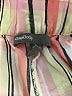 Gibson 100% Cotton Stripes Ivory Orange Shorts Size S - photo 3
