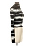 Unbranded 100% Cotton Stripes Black Turtleneck Sweater Size S - photo 4