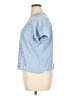 Sag Harbor Blue Short Sleeve Top Size 1X - photo 5