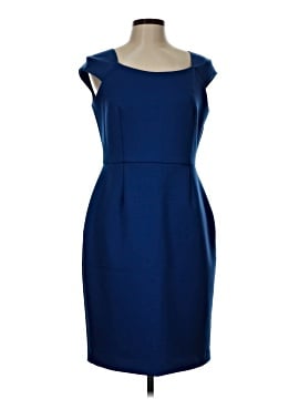 princess polly baby blue dress Calvin Klein – Blue-White Floral Dress main image 1
