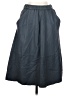 Bagatelle 100% Leather Solid Gray Leather Skirt Size S - photo 1