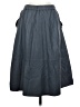 Bagatelle 100% Leather Solid Gray Leather Skirt Size S - photo 2