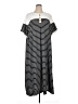 Shein Curve Stripes Black Casual Dress Size 7XL - photo 1
