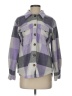 Mi ami Purple Long Sleeve Button-Down Shirt Size S - photo 1