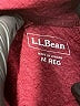 L.L.Bean 100% Polyester Burgundy Pullover Sweater Size M - photo 7