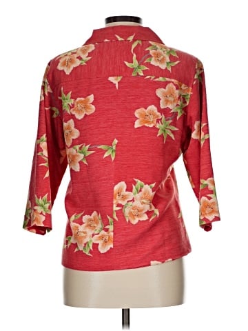Tommy Bahama 3/4 Sleeve Silk Top (view 2)
