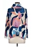 Aryeh Print Blue Pullover Sweater Size L - photo 1