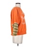 Free People 100% Cotton Orange Pullover Sweater Size XS - photo 4
