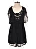 Want and Need 100% Polyester Solid Black Romper Size S - photo 2
