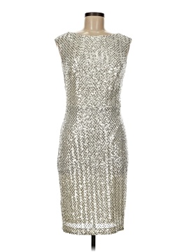 vince camuto dress gold Vince Camuto Shirred Halter Gown With Waistband Gold main image 1