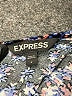 Express Floral Blue Black Romper Size 2 - photo 4