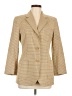 Paul Stuart 100% Cotton Houndstooth Gold Blazer Size 6 - photo 1