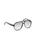 Gucci Gray Black Acetate Web Aviator Sunglasses One size - photo 1