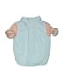 Baby Gap 100% Cotton Color Block Blue Short Sleeve Button-Down Shirt Size 3-6 mo - photo 2