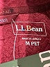L.L.Bean 100% Polyester Burgundy Fleece Size M (petite) - photo 6