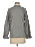 dalia Gray Long Sleeve Blouse Size S - photo 1