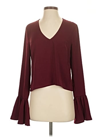 Missguided Long Sleeve Blouse (view 1)