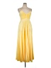 A.L.C. 100% Polyester Yellow Cocktail Dress Size 12 - photo 1