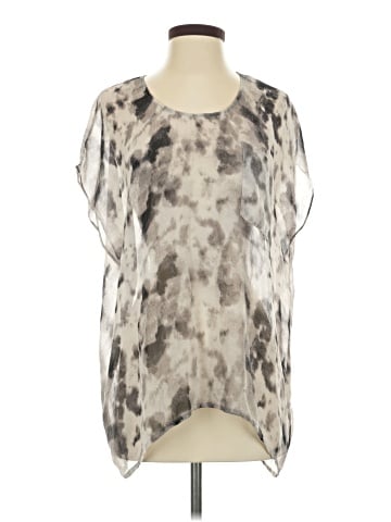 American Vintage Short Sleeve Silk Top (view 1)