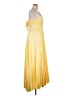 A.L.C. 100% Polyester Yellow Cocktail Dress Size 12 - photo 4
