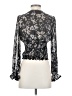 Active USA 100% Polyester Black Long Sleeve Blouse Size S - photo 2