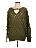 Shein Curve 100% Polyester Green Pullover Sweater Size 1X - photo 1