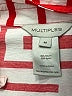 MULTIPLES Red 3/4 Sleeve Button-Down Shirt Size M - photo 4