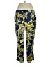 Banana Republic 100% Polyester Paisley Blue Casual Pants Size 14 - photo 1