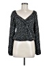 Altar'd State 100% Rayon Black Long Sleeve Blouse Size M - photo 1