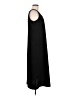 Studio 1 100% Polyester Solid Black Casual Dress Size 8 Petite - photo 4