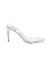 Steve Madden White Silver Sandals Size 6 - photo 1