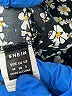 Shein 100% Polyester Floral Yellow Casual Skirt Size 6 - photo 3