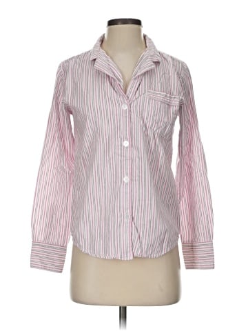 Petite Plume Long Sleeve Button-Down Shirt (view 1)