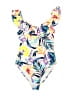 Old Navy Tropical Ivory One Piece Swimsuit Size S - photo 1