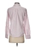 Petite Plume Stripes Pink Long Sleeve Button-Down Shirt Size XS - photo 2