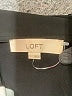 Ann Taylor LOFT 100% Polyester Black Short Sleeve Blouse Size L - photo 7