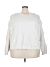 Fabletics Silver Sweatshirt Size 3X - photo 1