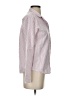 Petite Plume Stripes Pink Long Sleeve Button-Down Shirt Size XS - photo 4