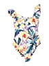 Old Navy Tropical Ivory One Piece Swimsuit Size S - photo 2