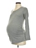 BumpStart Gray 3/4 Sleeve T-Shirt Size Sm Maternity - photo 1