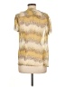 Next Gold Short Sleeve Blouse Size 14 - photo 2