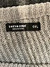Shein Curve 100% Acrylic Solid Gray Pullover Sweater Size 0X - photo 4
